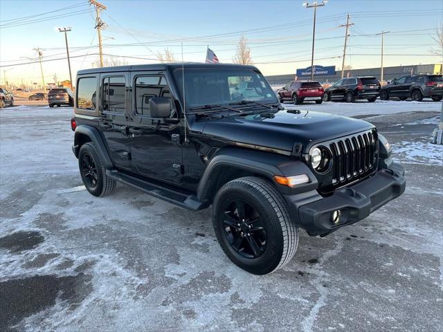 used 2021 Jeep Wrangler Unlimited car, priced at $28,269