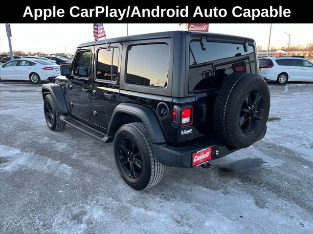 used 2021 Jeep Wrangler Unlimited car, priced at $28,269