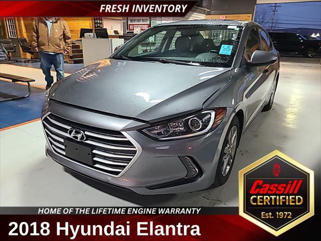 used 2018 Hyundai Elantra car, priced at $14,250