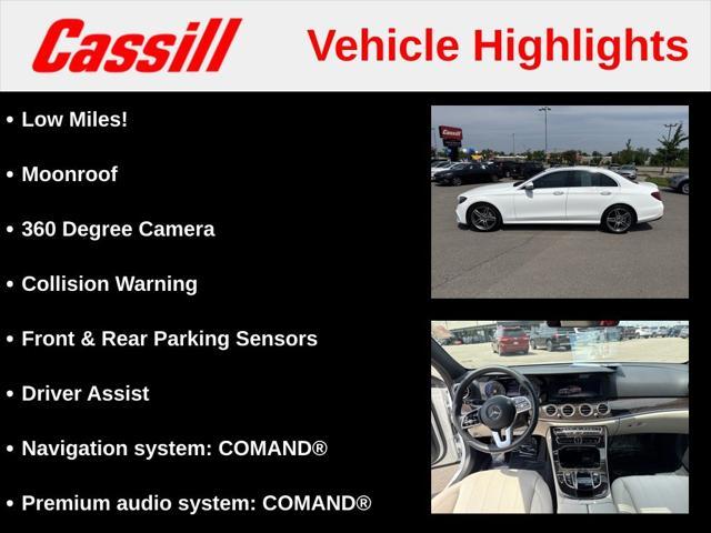 used 2019 Mercedes-Benz E-Class car, priced at $30,961