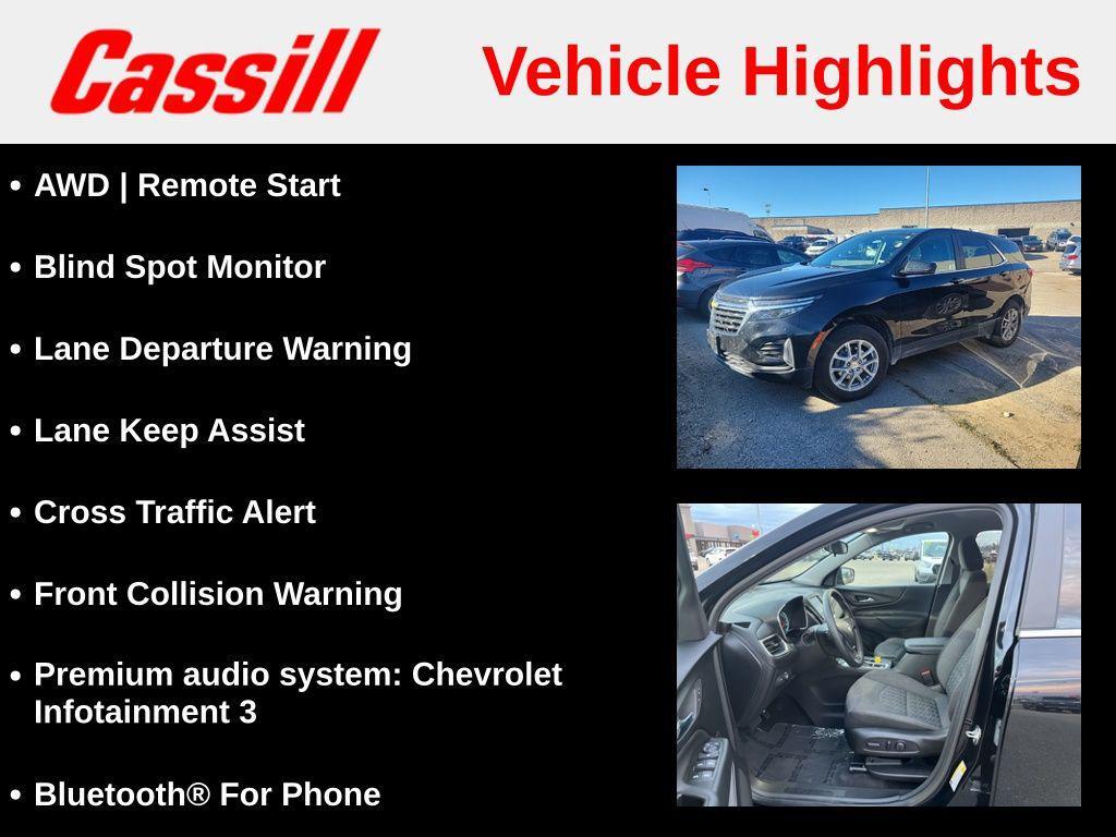 used 2024 Chevrolet Equinox car, priced at $24,963