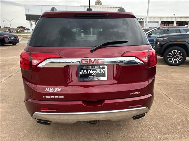 used 2018 GMC Acadia car, priced at $21,900