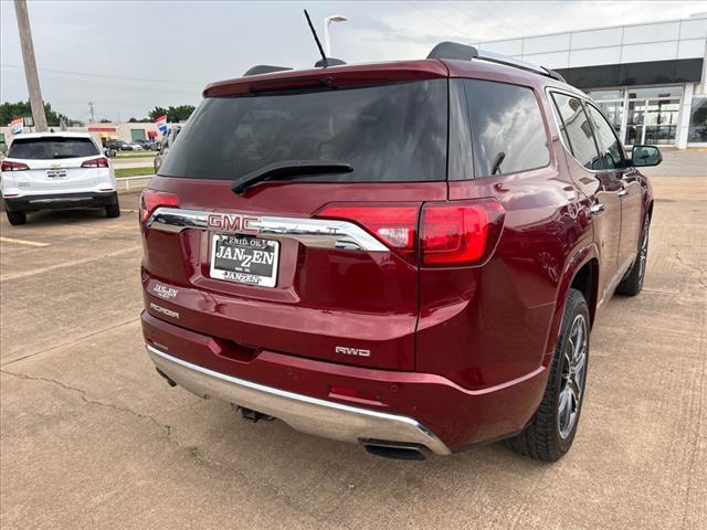 used 2018 GMC Acadia car, priced at $21,900