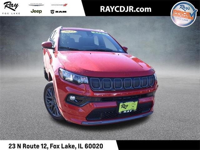 used 2022 Jeep Compass car, priced at $24,987