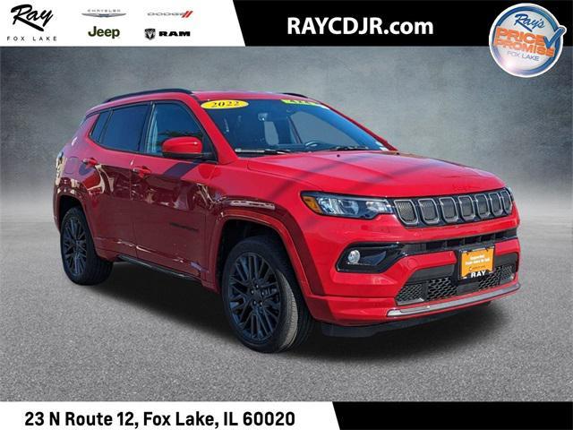 used 2022 Jeep Compass car, priced at $24,587