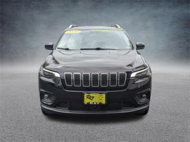 used 2021 Jeep Cherokee car, priced at $24,987