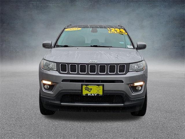 used 2018 Jeep Compass car, priced at $15,590