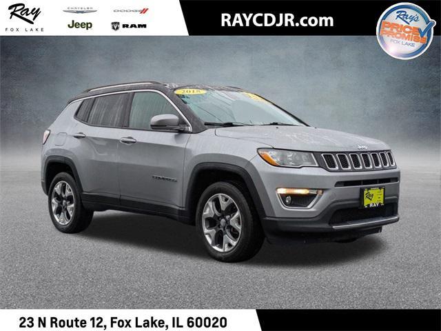 used 2018 Jeep Compass car, priced at $15,990