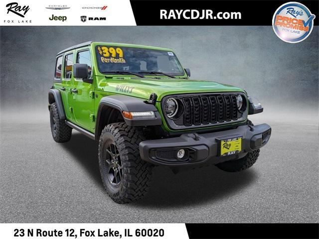 new 2025 Jeep Wrangler car, priced at $48,298