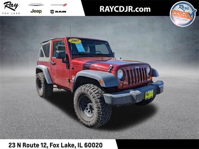 used 2007 Jeep Wrangler car, priced at $11,987