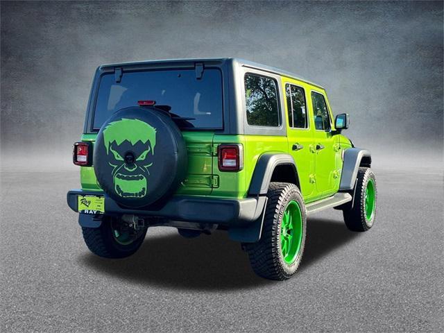 used 2020 Jeep Wrangler Unlimited car, priced at $26,690