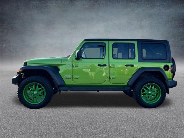 used 2020 Jeep Wrangler Unlimited car, priced at $26,690