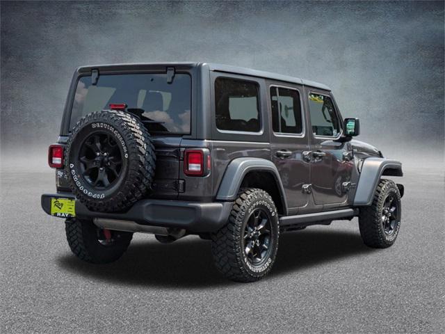 used 2021 Jeep Wrangler car, priced at $29,955