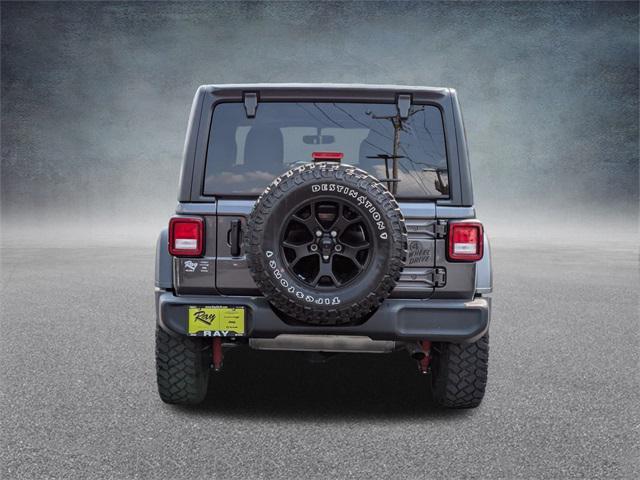 used 2021 Jeep Wrangler car, priced at $29,955