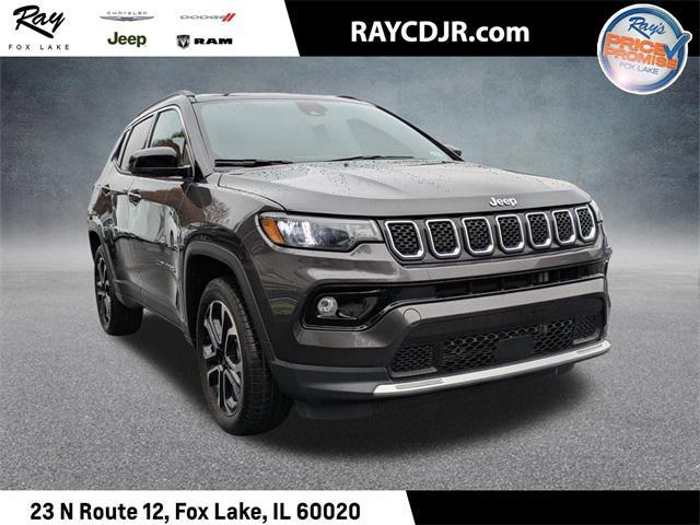 used 2023 Jeep Compass car, priced at $21,599