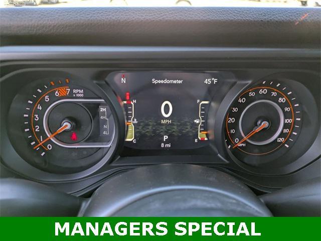new 2025 Jeep Wrangler car, priced at $45,490