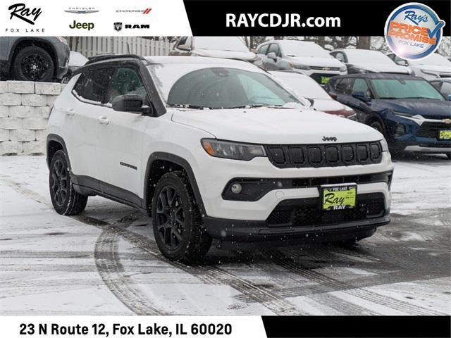 used 2022 Jeep Compass car, priced at $23,855