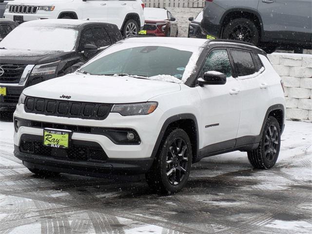 used 2022 Jeep Compass car, priced at $23,855