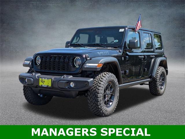 new 2025 Jeep Wrangler car, priced at $47,897