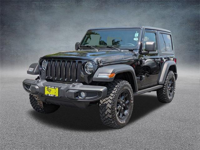 used 2022 Jeep Wrangler car, priced at $34,988