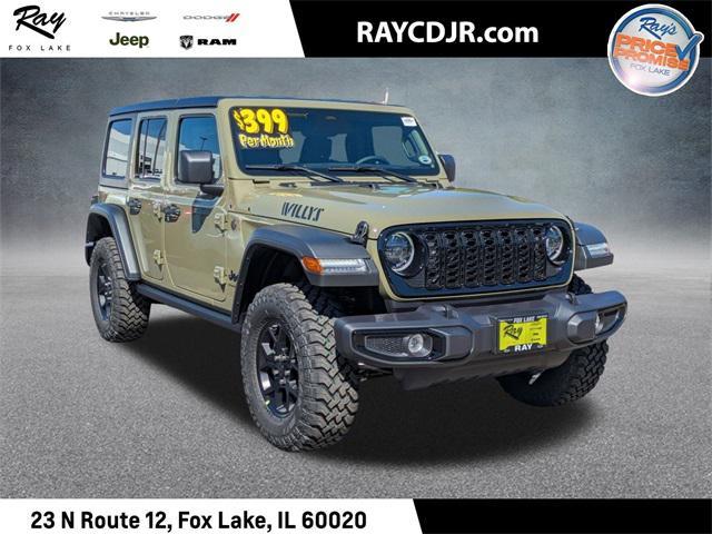 new 2025 Jeep Wrangler car, priced at $48,298