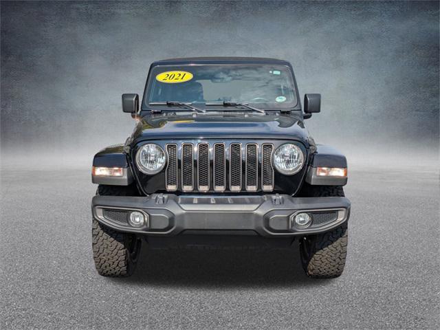 used 2021 Jeep Wrangler Unlimited car, priced at $33,755