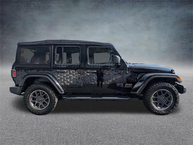 used 2021 Jeep Wrangler Unlimited car, priced at $33,755