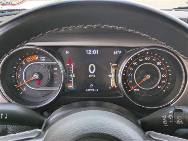 used 2021 Jeep Wrangler Unlimited car, priced at $33,755