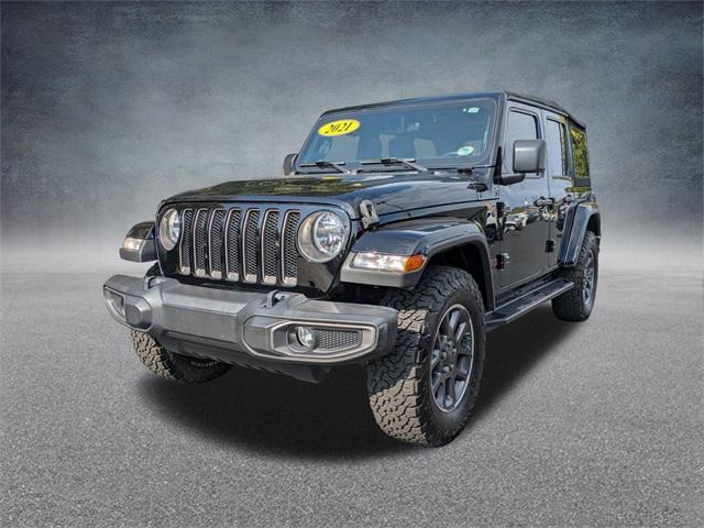 used 2021 Jeep Wrangler Unlimited car, priced at $33,755