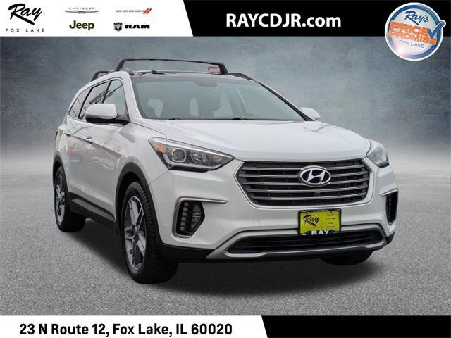 used 2017 Hyundai Santa Fe car, priced at $18,990