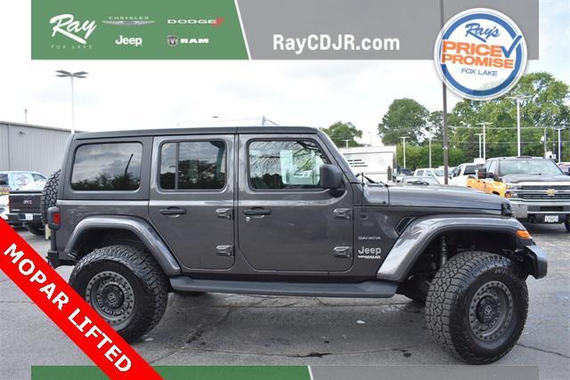 used 2020 Jeep Wrangler Unlimited car, priced at $28,757