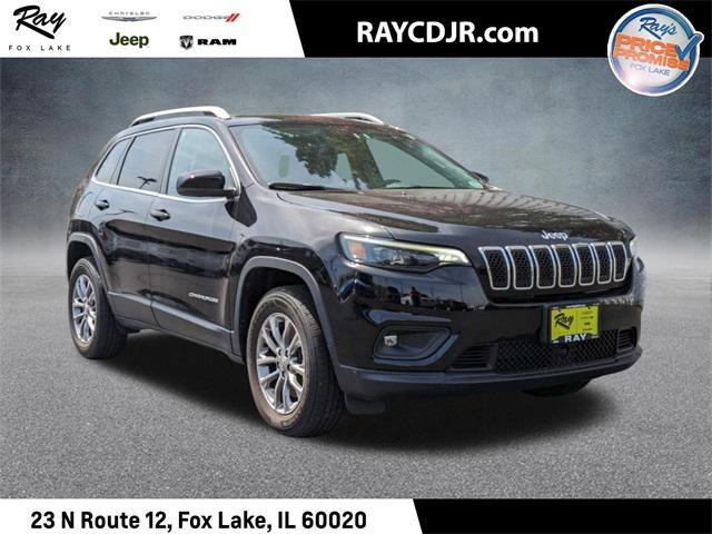 used 2021 Jeep Cherokee car, priced at $25,687