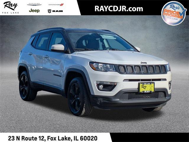 used 2021 Jeep Compass car, priced at $17,755