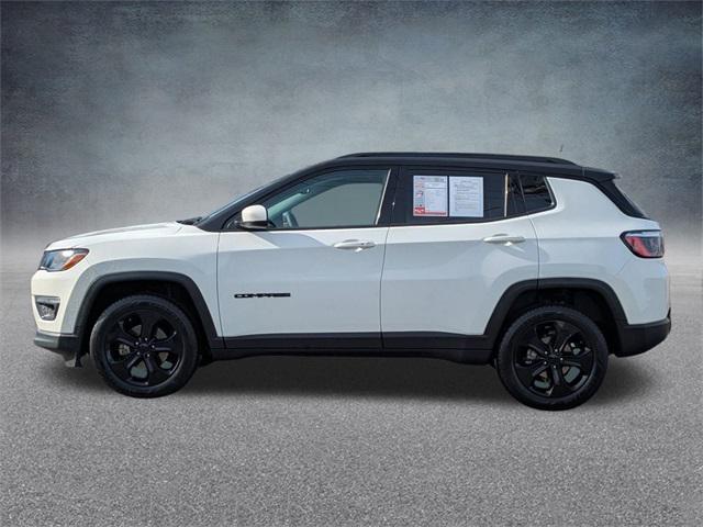 used 2021 Jeep Compass car, priced at $17,555