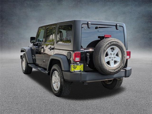 used 2016 Jeep Wrangler Unlimited car, priced at $18,988