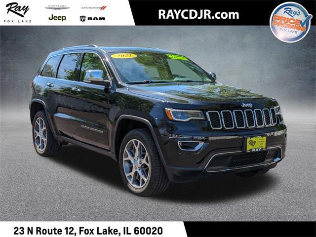 used 2021 Jeep Grand Cherokee car, priced at $31,787