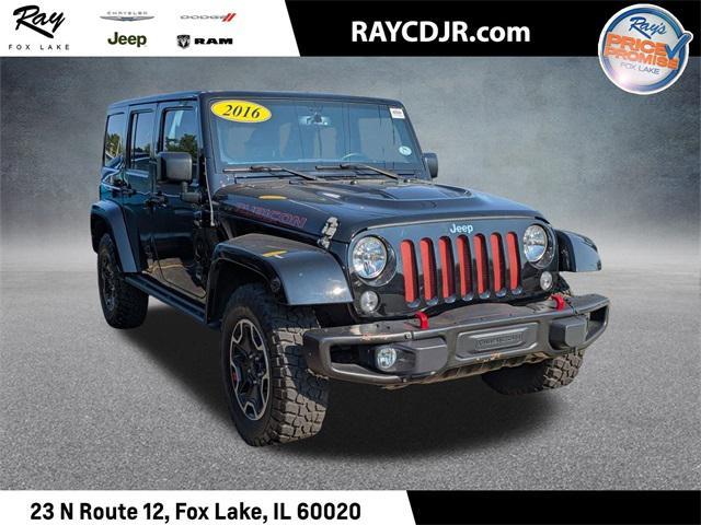 used 2016 Jeep Wrangler Unlimited car, priced at $21,444