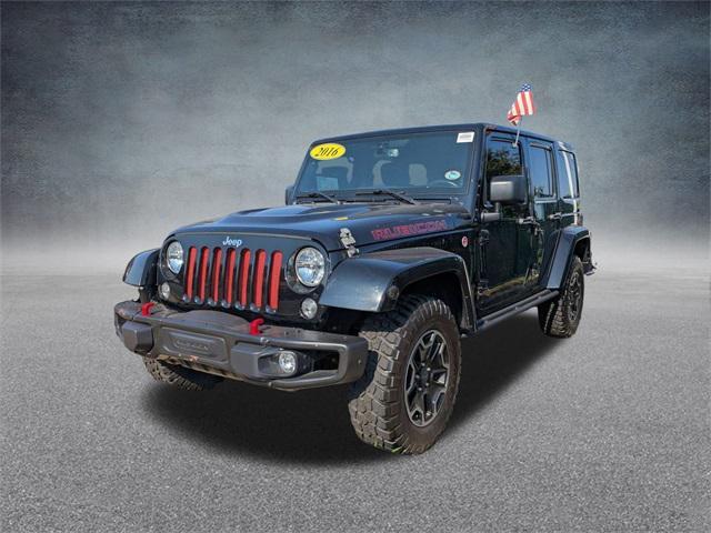 used 2016 Jeep Wrangler Unlimited car, priced at $21,444