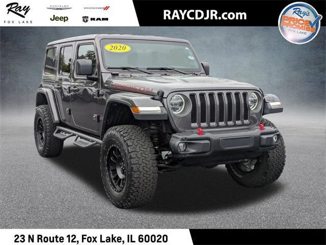 used 2020 Jeep Wrangler Unlimited car, priced at $31,788