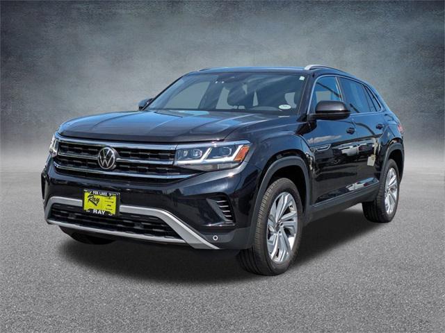 used 2021 Volkswagen Atlas Cross Sport car, priced at $24,490