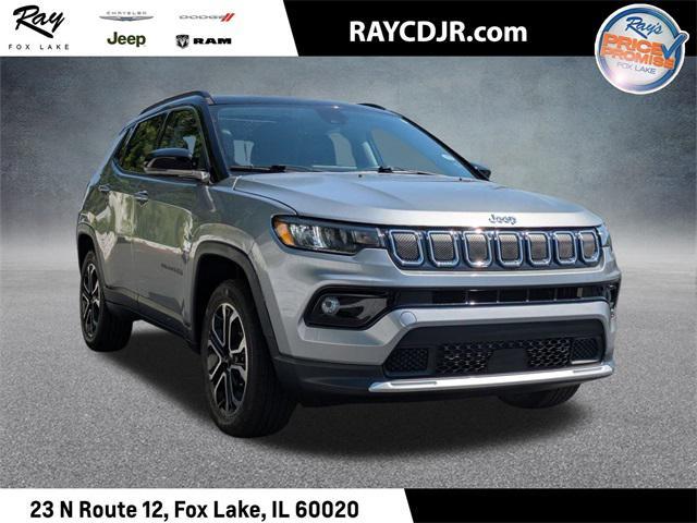 used 2022 Jeep Compass car, priced at $24,877