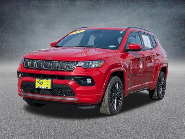 used 2022 Jeep Compass car, priced at $23,555