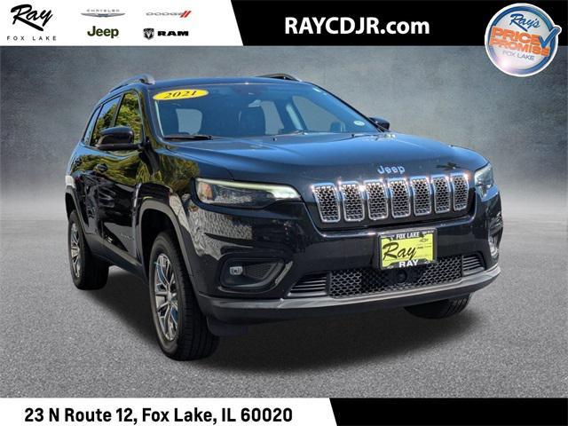 used 2021 Jeep Cherokee car, priced at $18,578