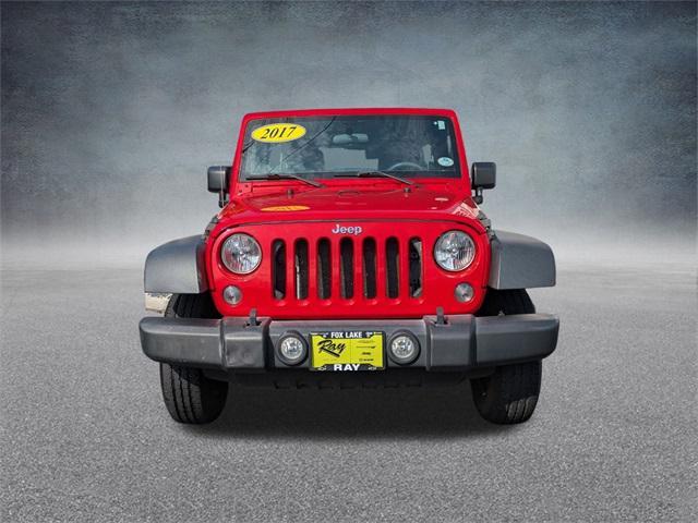 used 2017 Jeep Wrangler Unlimited car, priced at $19,399
