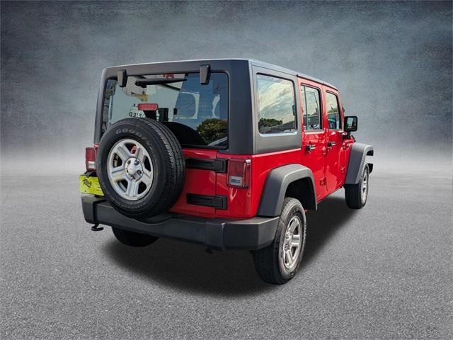 used 2017 Jeep Wrangler Unlimited car, priced at $19,399
