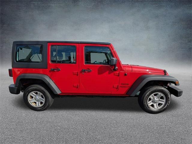 used 2017 Jeep Wrangler Unlimited car, priced at $19,399