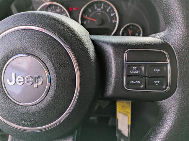 used 2017 Jeep Wrangler Unlimited car, priced at $19,399