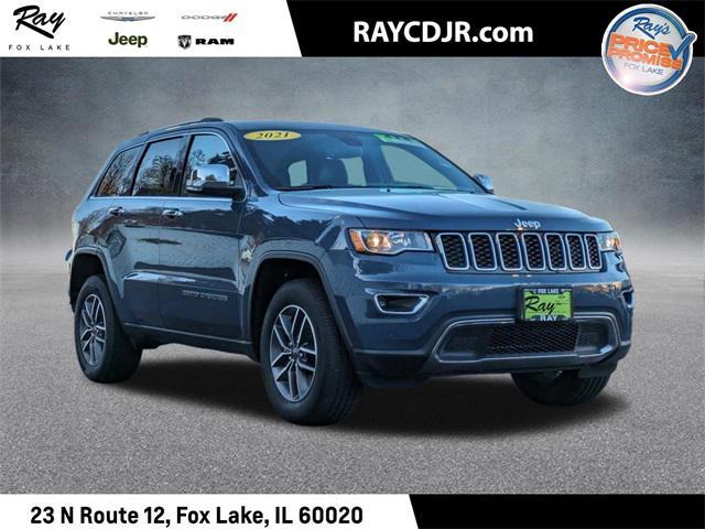 used 2021 Jeep Grand Cherokee car, priced at $29,987