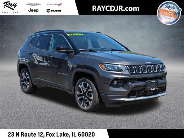 used 2024 Jeep Compass car, priced at $35,887