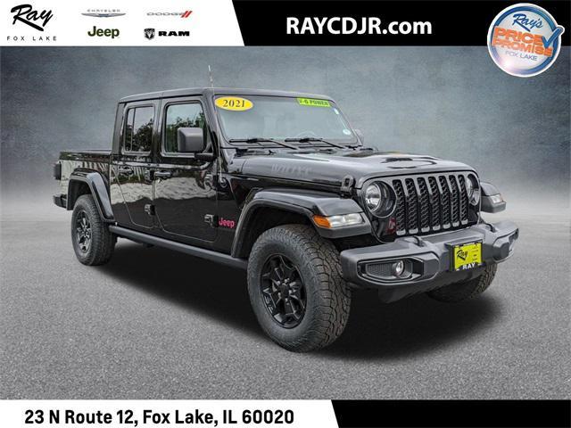 used 2021 Jeep Gladiator car, priced at $34,687
